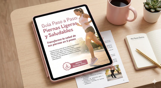 Portada de Guía Gratuita: Piernas Ligeras y Saludables