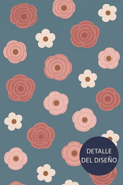 Calcetines de compresión Flores Gris — imagen del producto 5