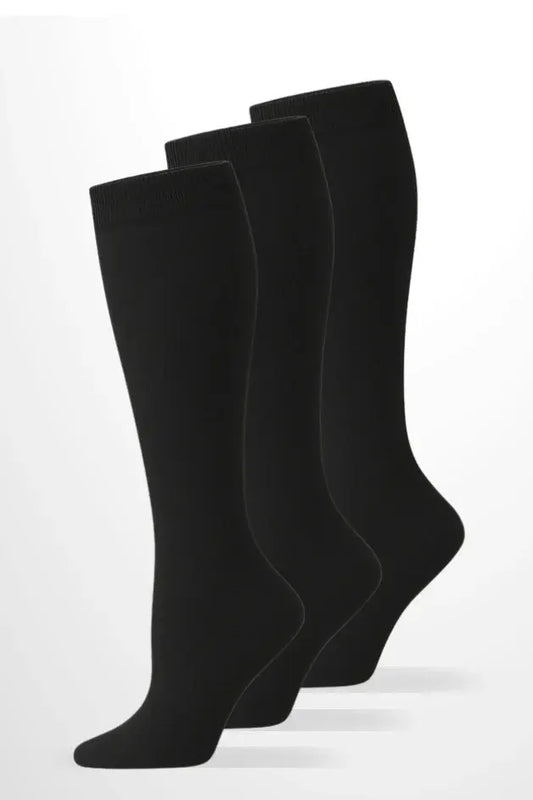 Pack 3 Calcetines de compresión Negro — vista principal