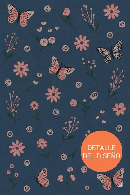 Calcetines de compresión Flores Azul Marino — imagen del producto 3