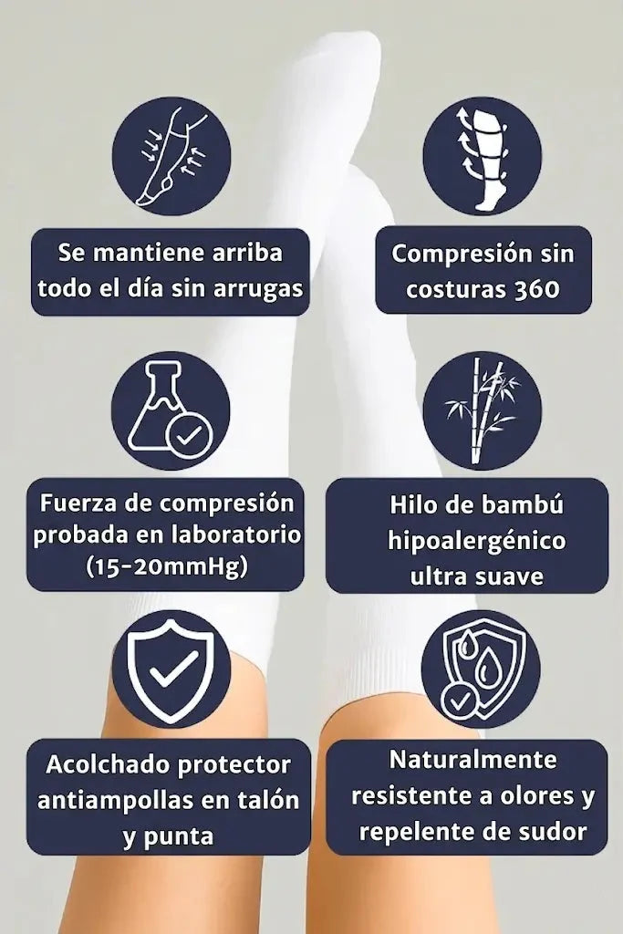 Pack 3 Calcetines de compresión Clásicos — imagen del producto 5