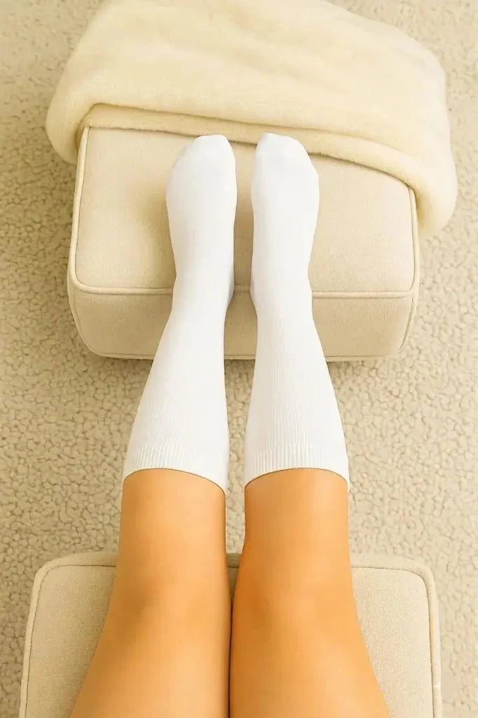 Pack 3 Calcetines de compresión Blanco — imagen del producto 7