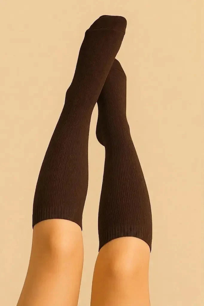 Calcetines de compresión Marrón — imagen del producto 2