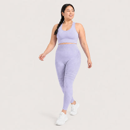 KIMA™ Legging Moldeador Sculpt 3D+ Azul Claro — vista frontal