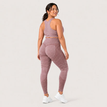 KIMA™ Legging Moldeador Sculpt 3D+ Rosa — vista posterior