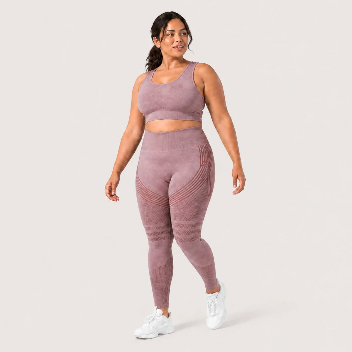 KIMA™ Legging Moldeador Sculpt 3D+ Rosa — vista frontal